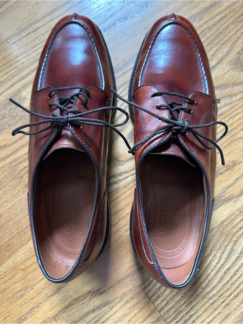 Men’s FootJoy Dry Classics Premier Leather Lace-Up Oxfords 10 1/2D
